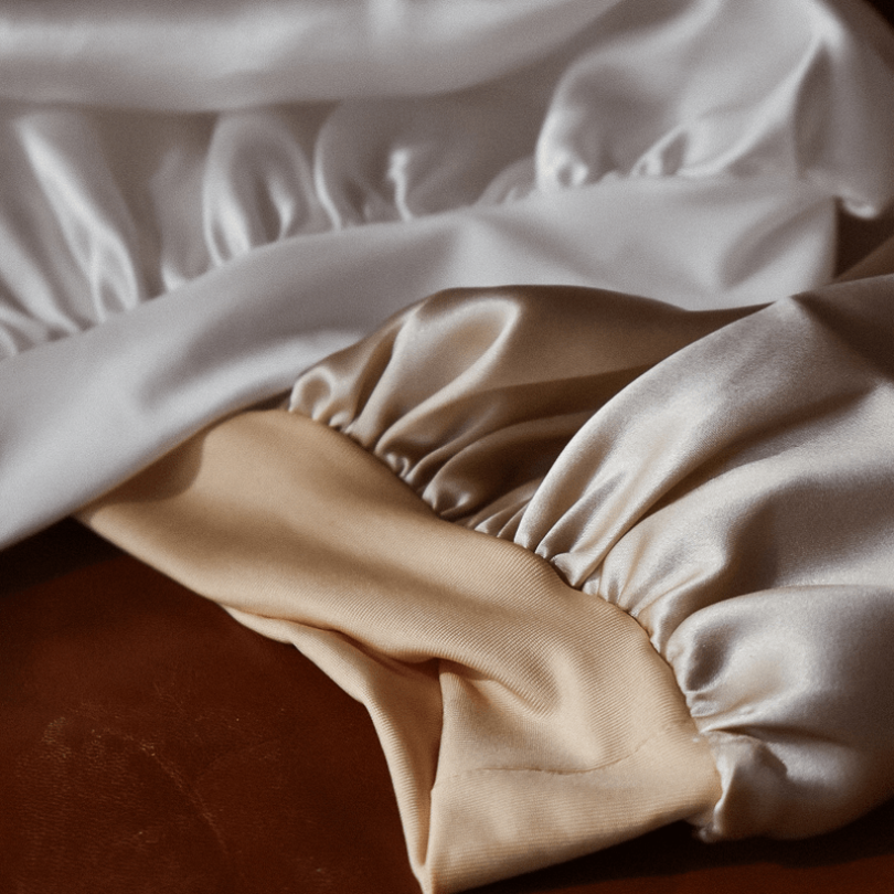 Bonnet de nuit pure soie